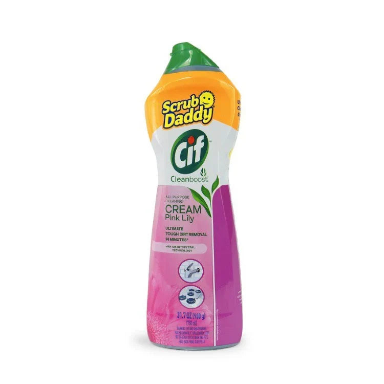 Scrub Daddy Cif Pink Lily All Purpose Cleaning Cream